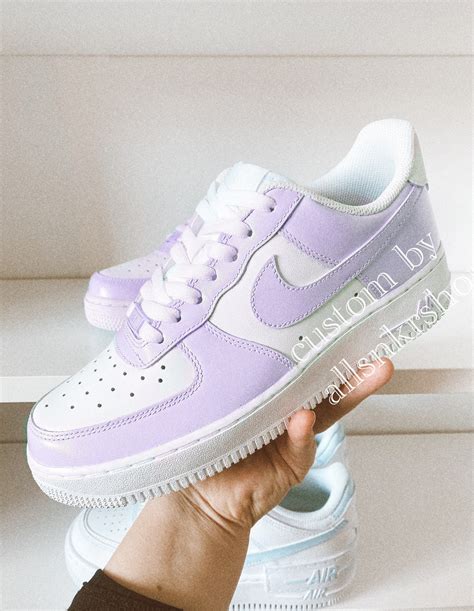 Lila Air Force 1 Schuhe (2) 